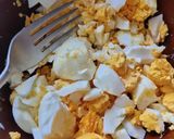 A picture of step 1 of Egg Mayo Sandwich Spread.