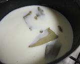 A picture of step 1 of Oats & Mango Kheer.