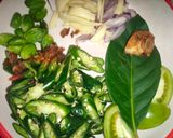 Foto langkah ke 2 dari resep Oseng Saren Lombok ijo.
