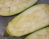 Foto del paso 1 de la receta: Berenjenas rellenas gratinadas