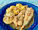 A picture of step 6 of Baked Monkfish with Walnuts.
