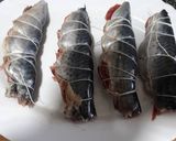 Foto del paso 3 de la receta: Caballa a la plancha con jamón ibérico