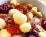 Hình bước làm 2 của món Nước Mắt Đào Hoa