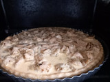 Quiche de pollo y champiñón