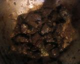 A picture of step 3 of Fried liver.