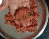 A picture of step 3 of Beetroot Sweet Potato Tikki / Pink Tikki.