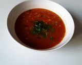 A picture of step 4 of Red lentils soup.