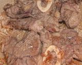 A picture of step 3 of Risotto alla Milanese with Ossobuco.