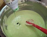 Foto langkah ke 8 dari resep Kue Marmer Pandan Coklat.