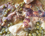 Foto del paso 5 de la receta: Pollos en salsa de guisantes