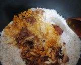 Gambar langkah 2 resipi Nasi Kuning.