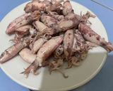 Foto langkah ke 2 dari resep Tumis kulit melinjo cumi pete.