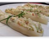 Foto del paso 5 de la receta: Espárragos rellenos de salmón ahumado