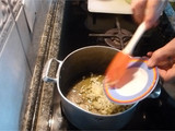 Tempura de frutas e vegetais