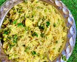 आलू मटर वाली खिचड़ी (Aloo Matar wali khichdi recipe in hindi) रेसिपी चरण 7 फोटो