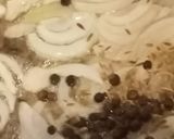 A picture of step 1 of Kunwara chawal.