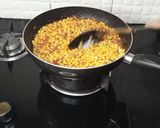 A picture of step 5 of Chana dal fry restaurant style.