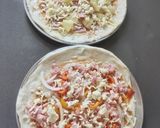 A picture of step 2 of Ground Pork Pizza(no yeast and baking powder).