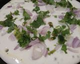A picture of step 2 of Onion uttapam.