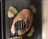 Foto del paso 2 de la receta: Salmón a la plancha con judías verdes