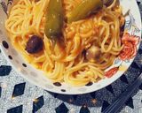 صورة لخطوة 3 من وصفة سباغيتي صوص حمراء