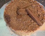 A picture of step 8 of Chocolate Cheesecake.