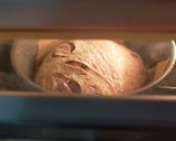 Foto langkah ke 6 dari resep Country Loaf Sourdough Bunga Telang.