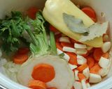 Sonkás-tejfölös lencseleves recept fázis 4 fotója