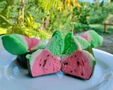 Foto langkah ke 6 dari resep Bolu Kukus Mekar dalam Takir.