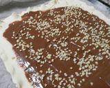 Foto del paso 3 de la receta Hojaldre de nutella y almendras