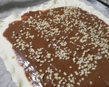 Foto del paso 3 de la receta: Hojaldre de nutella y almendras