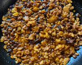 A picture of step 4 of Motichoor Ladoo Payesh Tart for Kali Pujo & Diwali.