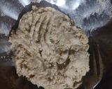 A picture of step 7 of Peanuts Stuffed Banana Appe in Spinach Sabudana Pudding.