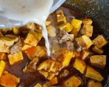 Foto langkah ke 3 dari resep Mapo tofu daging sapi.