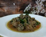 Foto langkah ke 20 dari resep Rempela/Ampela/Empedal bumbu Serai.