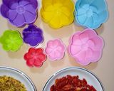 Hình bước làm 5 của món Thạch Quế Hoa Kỷ Tử Cốt Dừa