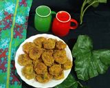 A picture of step 5 of Pumpkin Leaves Fritters.