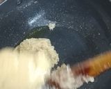 A picture of step 8 of Kaju Katli.
