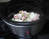 Foto del paso 3 de la receta: Lentejas con arroz y costillas en olla de cocción lenta
