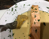 Foto del paso 11 de la receta: Salmón en salsa de cava con alcachofa y champiñones