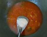 Foto langkah ke 8 dari resep Cumi Udang Saus Padang.