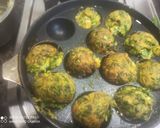 A picture of step 4 of Methi Paneer kofta.