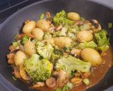 Foto del paso 3 de la receta: Verduras con miso y feta
