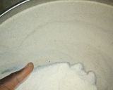 A picture of step 3 of How to make Acha flour(garin tuwon acha).