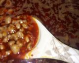 A picture of step 3 of Spaghetti and beans with alanyahu.