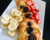A picture of step 3 of Sunday brunch Pancakes.