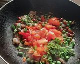 A picture of step 3 of Green peas Vermicelli upma.