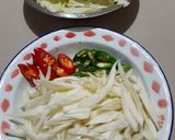 Foto langkah ke 2 dari resep 123. Cah Sawi Putih & Telur Bebek.