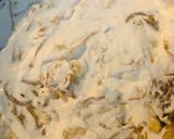 Túrós-hagymás galuska recept fázis 5 fotója