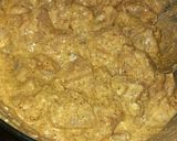 A picture of step 1 of Chicken Jalfrezi.